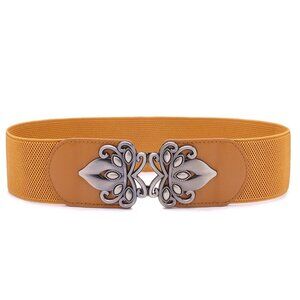 Womens Vintage Wide Elastic Stretch Waist Belt Retro Cinch Belt🙀